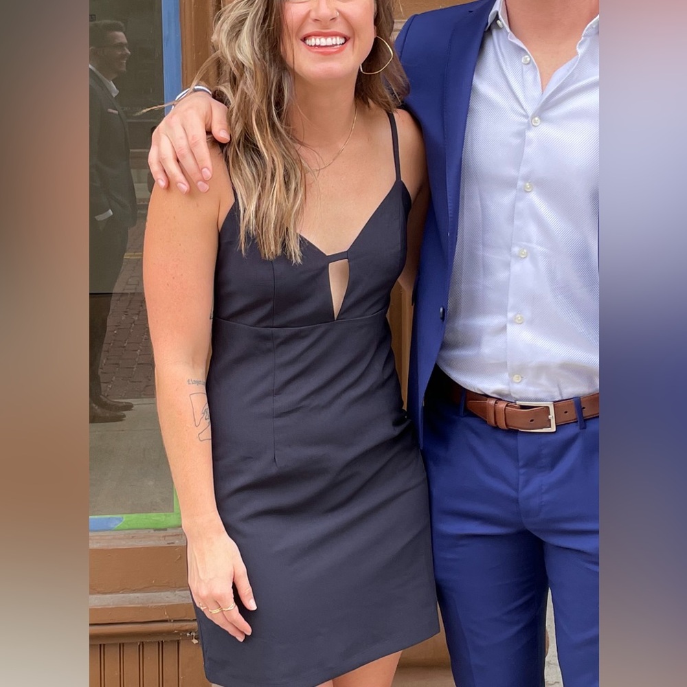Lulu’s Navy Minidress